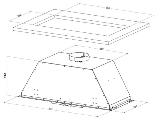 Вытяжка VARD VFG661K